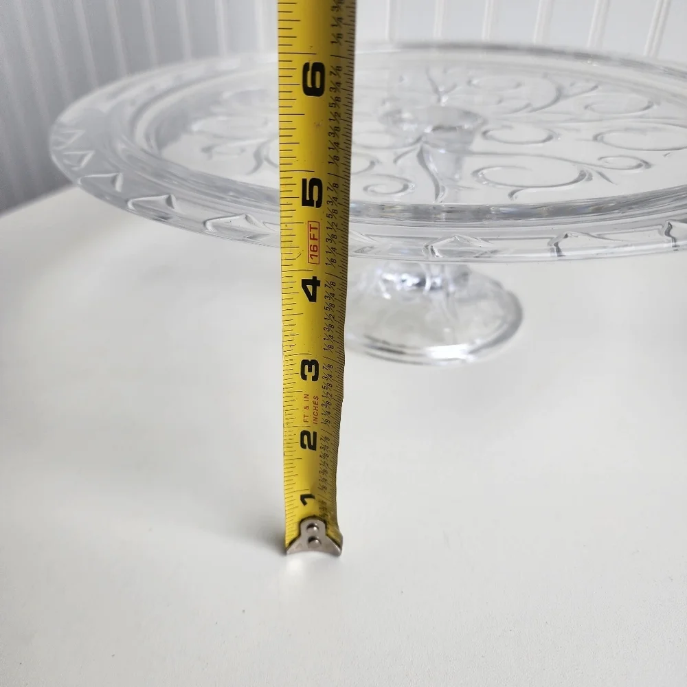 Gorgeous Goods Footed Cake Plate, 11